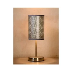 Lucide MODA - Tafellamp - Ø 13 cm - 1xE27 - Grijs Best