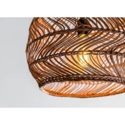 Lucide MOLOKO - Hanglamp - Ø 40 cm - 1xE27 - Okergeel Best