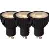 Lucide MR16 - Led lamp - Ø 5 cm - LED Dimb. - GU10 - 3x5W 3000K - Zwart