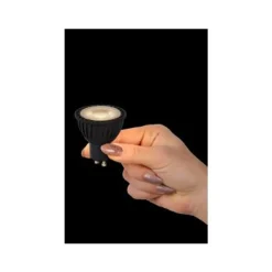 Lucide MR16 - Led lamp - Ø 5 cm - LED Dimb. - GU10 - 3x5W 3000K - Zwart