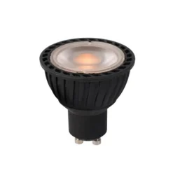 Lucide MR16 - Led lamp - Ø 5 cm - LED Dimb. - GU10 - 1x5W 2700K - 3 StepDim - Zwart Best