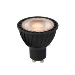 Lucide MR16 - Led lamp - Ø 5 cm - LED Dimb. - GU10 - 1x5W 2700K - 3 StepDim - Zwart Best