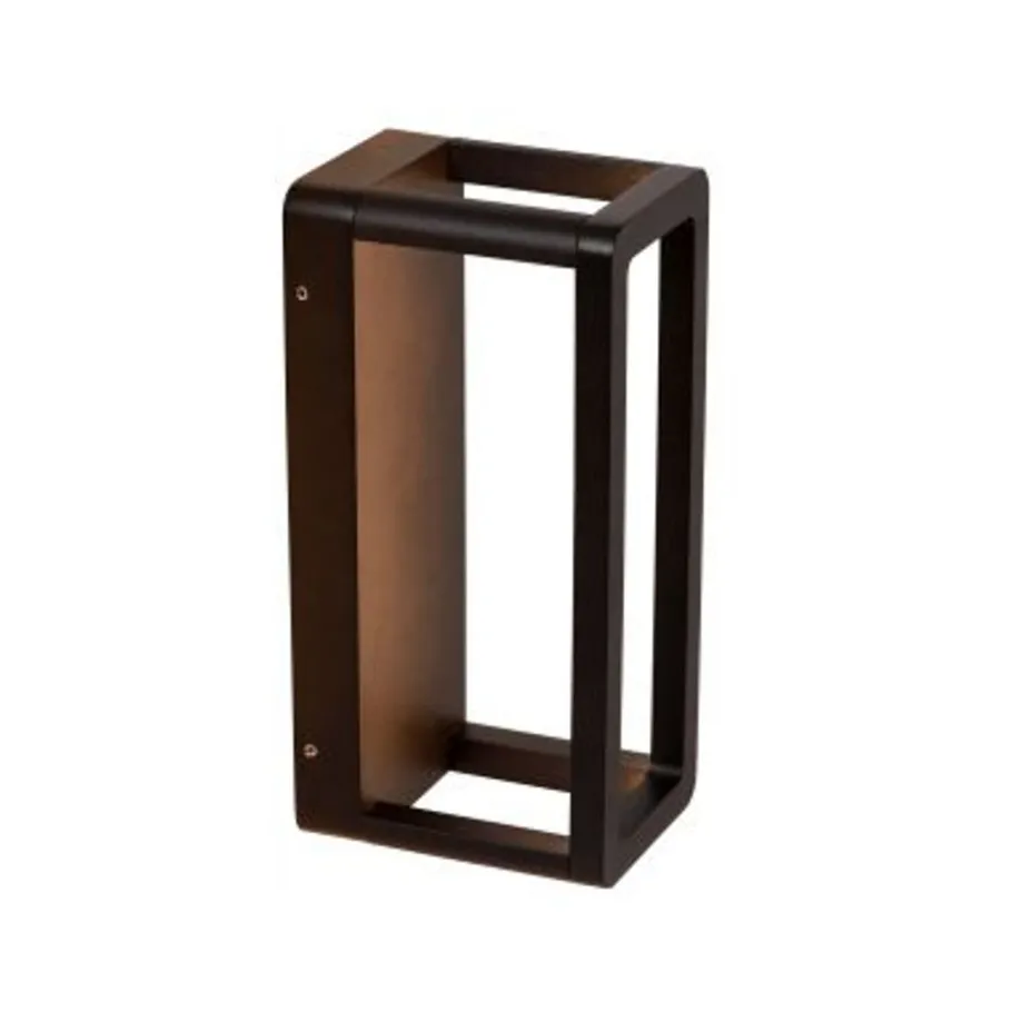 Lucide NARVIK Wandlamp Buiten-Zwart-LED-9,2W-3000K-IP65