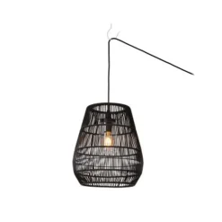 Lucide NERIDA Hanglamp Buiten-Zwart-Ø35-1xE27-40W-IP44 Discount