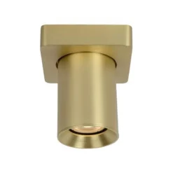Lucide NIGEL - Plafondspot - LED Dim to warm - GU10 - 1x5W 2200K/3000K - Mat Goud / Messing Clearance