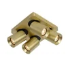 Lucide NIGEL - Plafondspot - LED Dim to warm - GU10 - 4x5W 2200K/3000K - Mat Goud / Messing Hot
