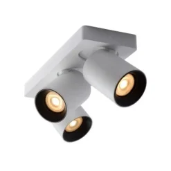 Lucide NIGEL Plafondspot 3xGU10/5W DTW Wit New