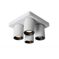Lucide NIGEL Plafondspot 4xGU10/5W DTW Wit Clearance