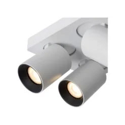 Lucide NIGEL Plafondspot 4xGU10/5W DTW Wit Clearance