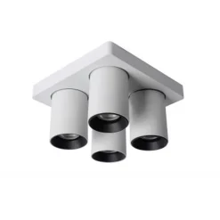 Lucide NIGEL Plafondspot 4xGU10/5W DTW Wit Clearance