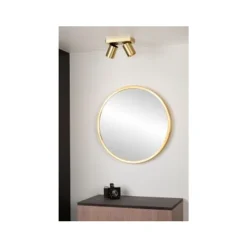 Lucide NIGEL Plafondspot messing - 2xGU10/5W dim to warm Online