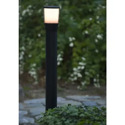 Lucide NINKE - Sokkellamp Buiten - Ø 11 cm - 1xGU10 - IP54 - Zwart Sale