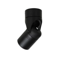 Lucide NIORT Wandspot Buiten-Zwart-1xGU10-6W-IP44-Alumin. Clearance