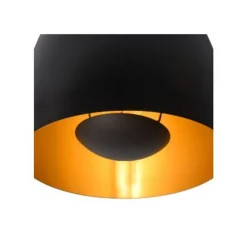 Lucide NOLAN - Hanglamp - Ø 24 cm - 1xE27 - Zwart New
