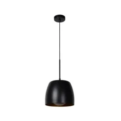 Lucide NOLAN - Hanglamp - Ø 24 cm - 1xE27 - Zwart New