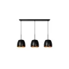 Lucide NOLAN - Hanglamp - 3xE27 - Zwart Discount