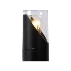 Lucide NORMAN - Sokkellamp Buiten - Ø 9 cm - 1xE27 - IP65 - Zwart Hot