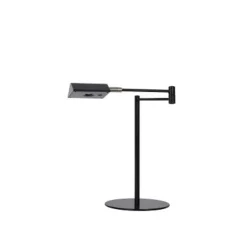 Lucide NUVOLA - Bureaulamp - Ø 20 cm - LED Dimb. - 1x9W 3000K - Zwart Sale