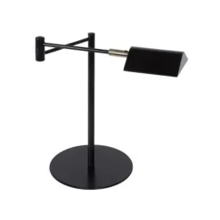 Lucide NUVOLA - Bureaulamp - Ø 20 cm - LED Dimb. - 1x9W 3000K - Zwart Sale