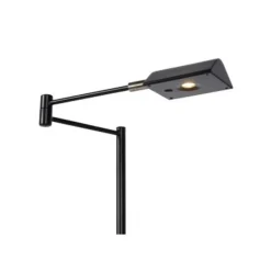 Lucide NUVOLA - Bureaulamp - Ø 20 cm - LED Dimb. - 1x9W 3000K - Zwart Sale