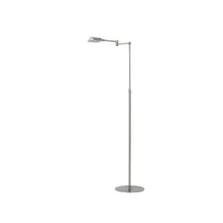 Lucide NUVOLA - Leeslamp - Ø 20 cm - LED Dimb. - 1x9W 3000K - Mat chroom New
