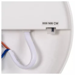 Lucide OLSON - Plafonnière - Ø 29 cm - LED Dimb. - CCT - 1x24W 3000K/6500K - Opaal Discount