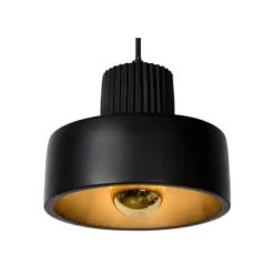 Lucide OPHELIA - Hanglamp - Ø 20 cm - 1xE27 - Zwart New