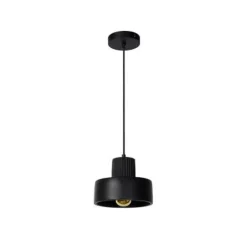 Lucide OPHELIA - Hanglamp - Ø 20 cm - 1xE27 - Zwart New