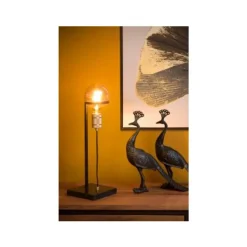 Lucide OTTELIEN - Tafellamp - 1xE27 - Zwart Clearance