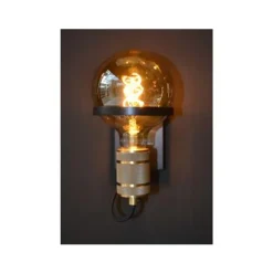 Lucide OTTELIEN - Wandlamp - Ø 17,7 cm - 1xE27 - Zwart New