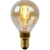 Lucide P45 - Filament lamp - Ø 4,5 cm - LED Dimb. - E14 - 1x3W 2200K - Amber Sale