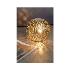 Lucide PAOLO - Tafellamp - Ø 14,5 cm - 1xG9 - Zilver