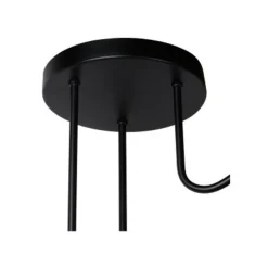 Lucide PEPIJN - Plafonnière - Ø 108 cm - 3xE14 - Zwart Clearance