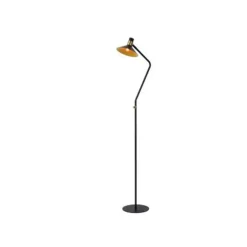 Lucide PEPIJN - Vloerlamp - Ø 23 cm - 1xE14 - 3 StepDim - Zwart New
