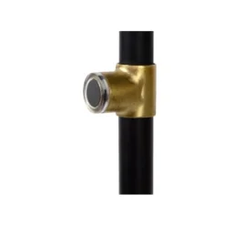 Lucide PEPIJN - Vloerlamp - Ø 23 cm - 1xE14 - 3 StepDim - Zwart New