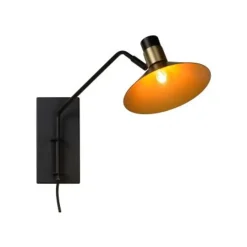 Lucide PEPIJN - Wandlamp - 1xE14 - 3 StepDim - Zwart