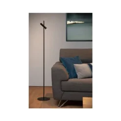 Lucide PHILON - Leeslamp - Ø 23 cm - LED Dimb. - 1x6W 3000K - Zwart Discount