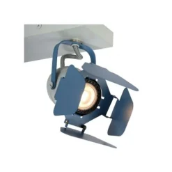 Lucide PICTO - Plafondspot Kinderkamer - 2xGU10 - Blauw Discount