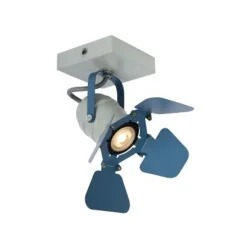 Lucide PICTO - Plafondspot Kinderkamer - 1xGU10 - Blauw Clearance