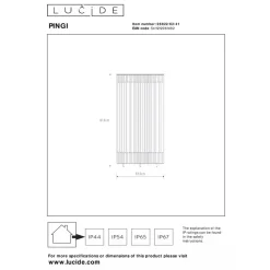 Lucide PINGI Tafellamp Buiten-Taupe-LED Dimb.-3W Online