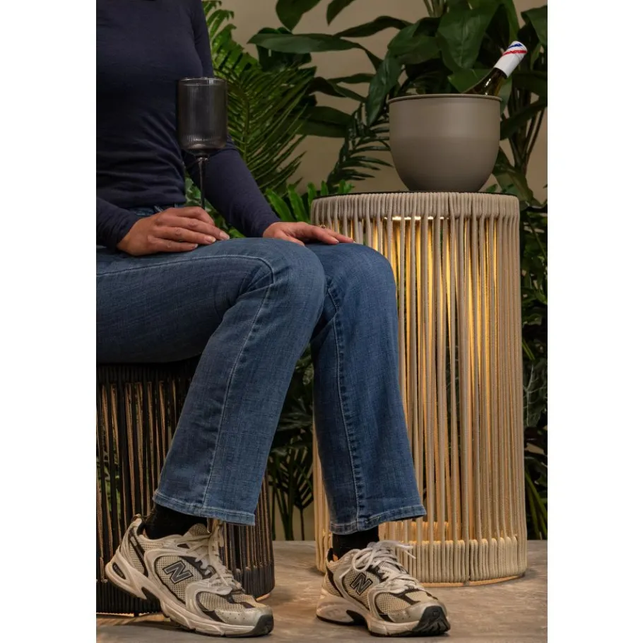 Lucide PINGI Tafellamp Buiten-Zwart-LED Dimb.-3W Hot