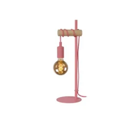 Lucide POLA - Tafellamp Kinderkamer - Ø 15 cm - 1xE27 - Roze New