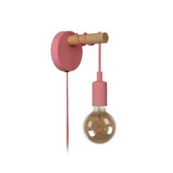 Lucide POLA - Wandlamp Kinderkamer - Ø 12 cm - 1xE27 - Roze Online