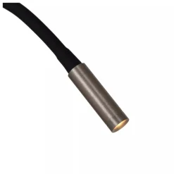 Lucide Premium ASJA - Oplaadbare Wandspot / Wandlamp - Accu/Batterij - LED 3 StepDim - 1x3W 2700K - Grijs ijzer Outlet