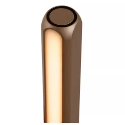 Lucide Premium BRAGA - Vloerlamp - Ø 30 cm - LED Dimb. - CCT - 1x22W 2700K/4000K - Koffie Hot