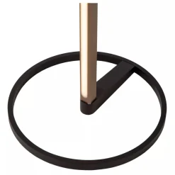 Lucide Premium BRAGA - Vloerlamp - Ø 30 cm - LED Dimb. - CCT - 1x22W 2700K/4000K - Koffie Hot