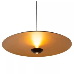 Lucide Premium KENNETH - Hanglamp - Ø 80 cm - LED Dimb. - 1x22W 2700K - Zwart