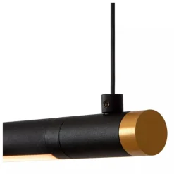 Lucide Premium MARNIK - Hanglamp - Ø 2,5 cm - LED Dimb. - CCT - 1x24W 2700K/4000K - Handbewegingssensor - Zwart Clearance