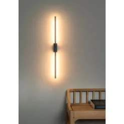 Lucide Premium MARNIK - Wandlamp - LED Dimb. - CCT - 1x13W 2700K/4000K - Zwart Online