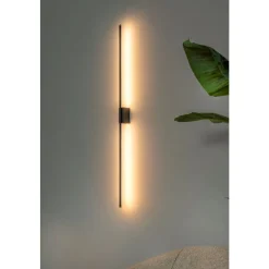Lucide Premium MARNIK - Wandlamp - LED Dimb. - CCT - 1x18W 2700K/4000K - Zwart Online